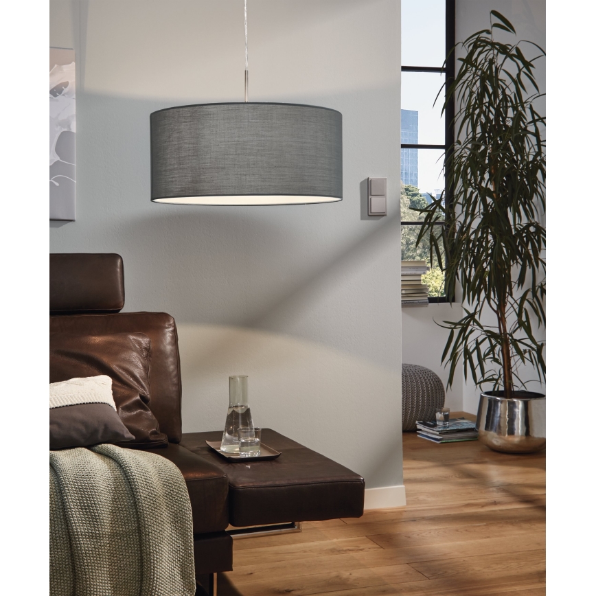 Eglo - Loftlampe på ledning 1xE27/60W/230V