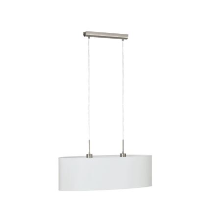 Eglo - Lysekrone i en snor 2xE27/60W/230V