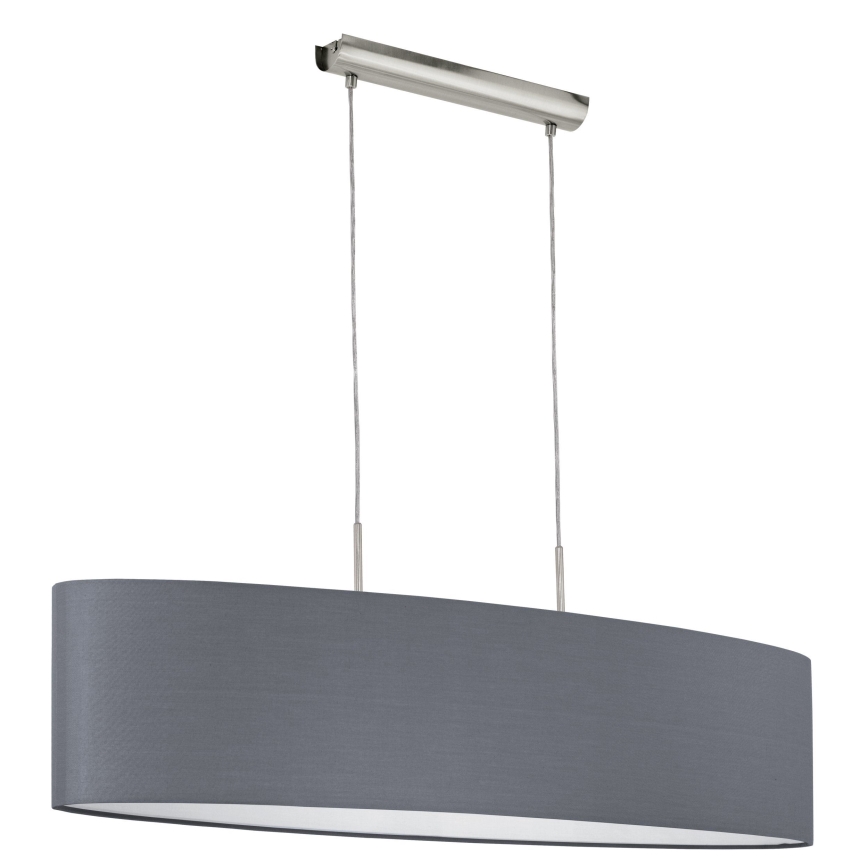 Eglo - Loftlampe med ledning 2xE27/60W/230V