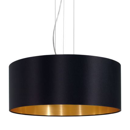 Eglo - Loftlampe med ledning 3xE27/60W/230V