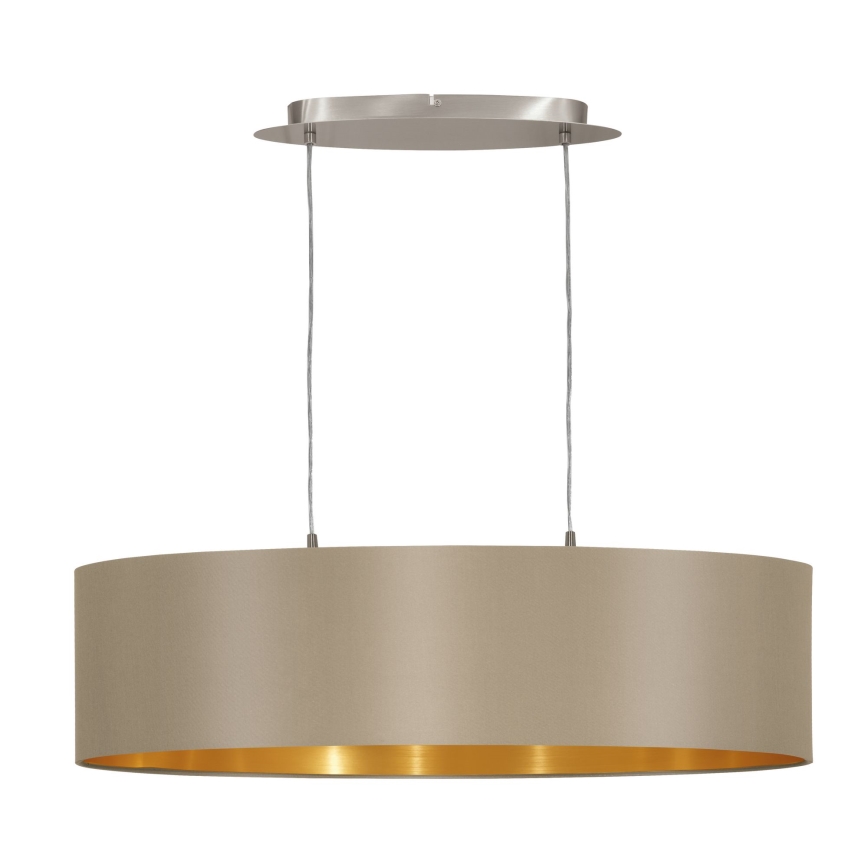 Eglo - Loftlampe med ledning 2xE27/60W/230V