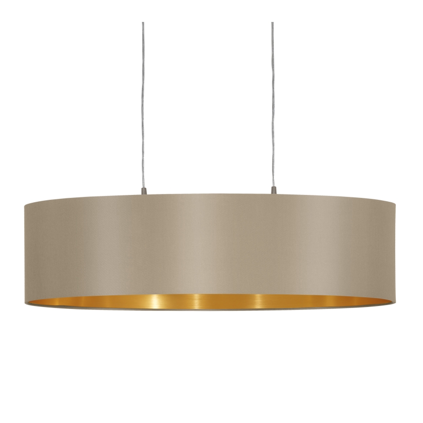 Eglo - Loftlampe med ledning 2xE27/60W/230V