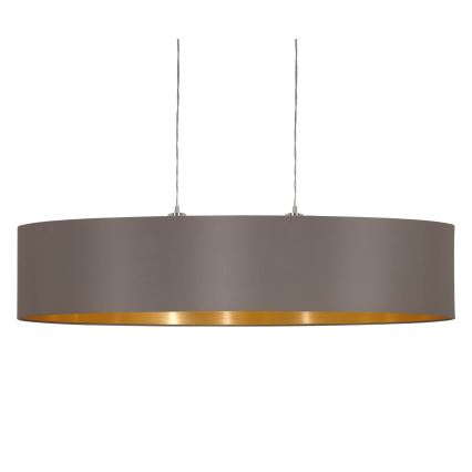Eglo - Lysekrone i en snor 2xE27/60W/230V