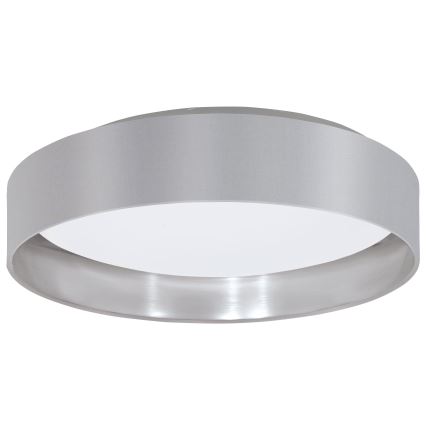 Eglo 31623 - LED loftlampe MASERLO LED/16W/230V 3000K Ø 40,5 cm grå/sølv