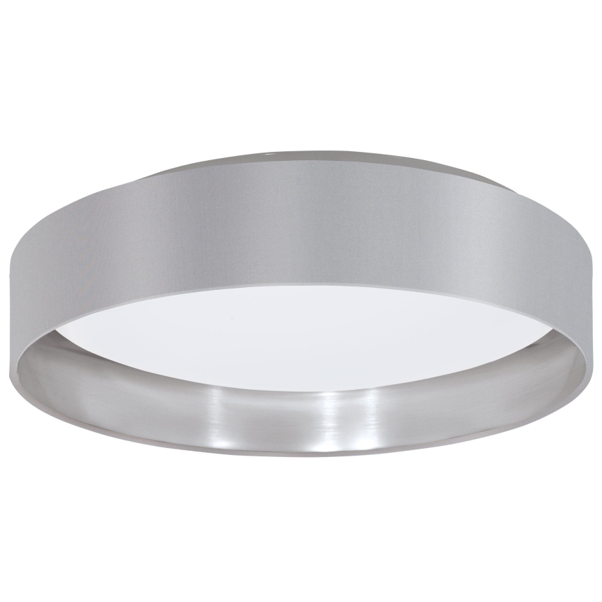 Eglo 31623 - LED loftlampe MASERLO LED/16W/230V 3000K Ø 40,5 cm grå/sølv