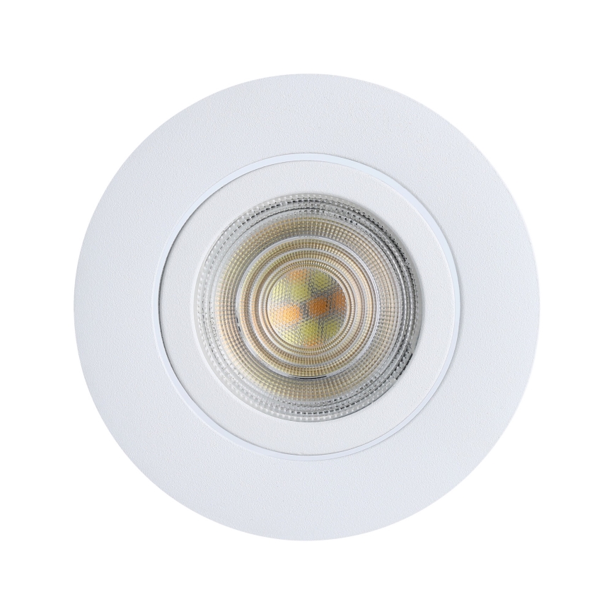 Eglo 31696 - LED m. RGBW-farver Indbygningslampe dæmpbar SALICETO-Z LED/4,7W/230V 2700-6500K hvid