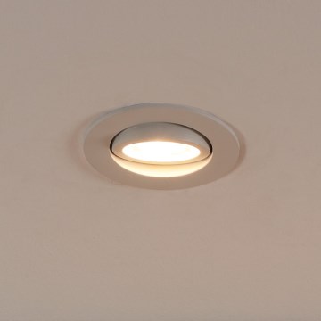 Eglo 31696 - LED m. RGBW-farver Indbygningslampe dæmpbar SALICETO-Z LED/4,7W/230V 2700-6500K hvid