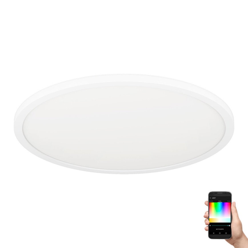 Eglo 31699 - LED loftlampe m. RGBW-farver dæmpbar ROVITO-Z LED/16,5W/230V 2700-6500K hvid