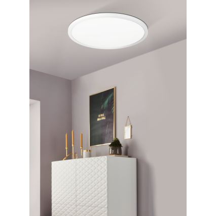 Eglo 31699 - LED loftlampe m. RGBW-farver dæmpbar ROVITO-Z LED/16,5W/230V 2700-6500K hvid
