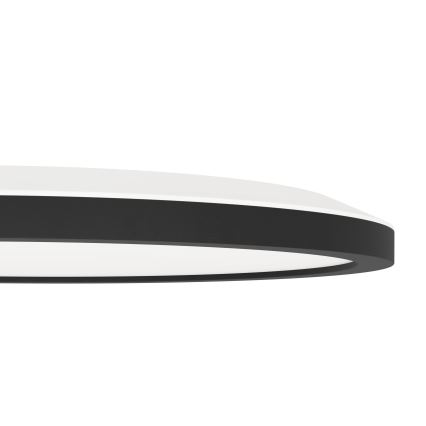 Eglo 31703 - ROVITO-Z dæmpbar LED RGBW loftlampe LED/14,6W/230V 2700-6500K Ø 29,5 cm sort