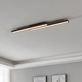 Eglo 31715 - LED RGBW Dæmpbar loftlampe SALITERAS-Z LED/20,4W/230V 2700-6500K sort
