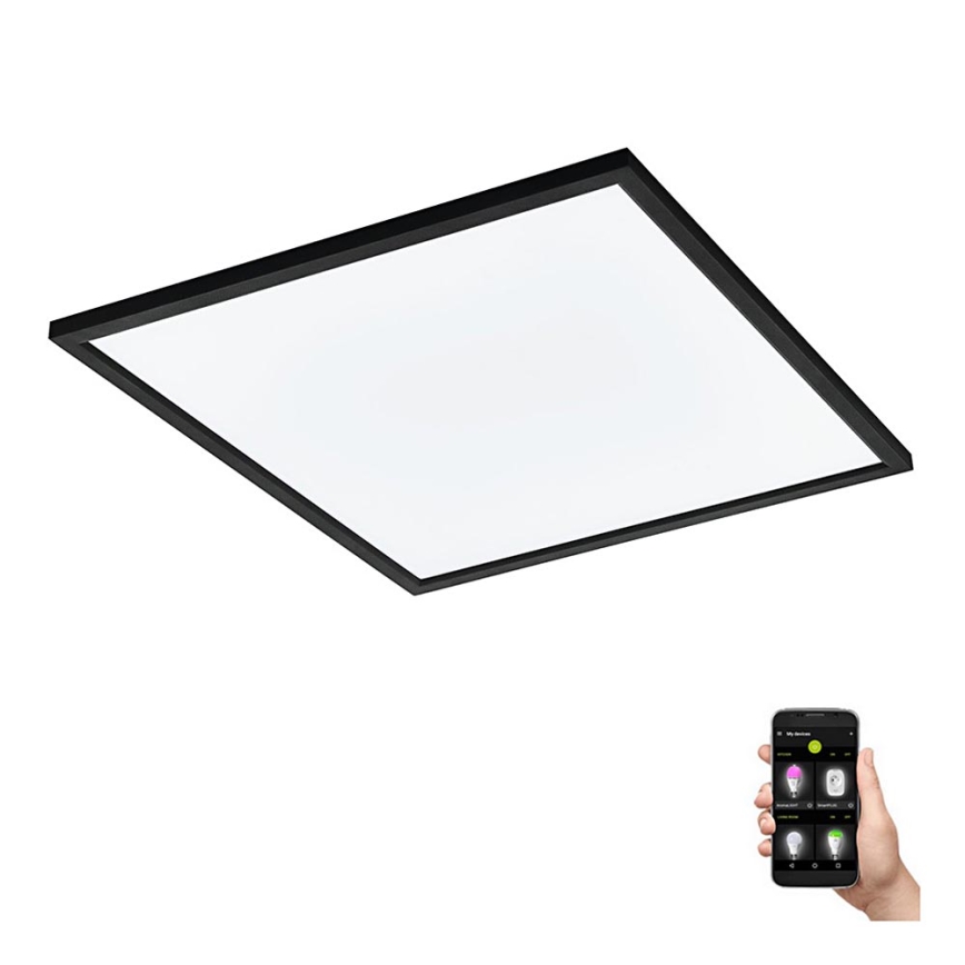 Eglo 31725 - LED loftlampe dæmpbar SALOBRENA-Z LED/33W/230V 2700-6500K sort