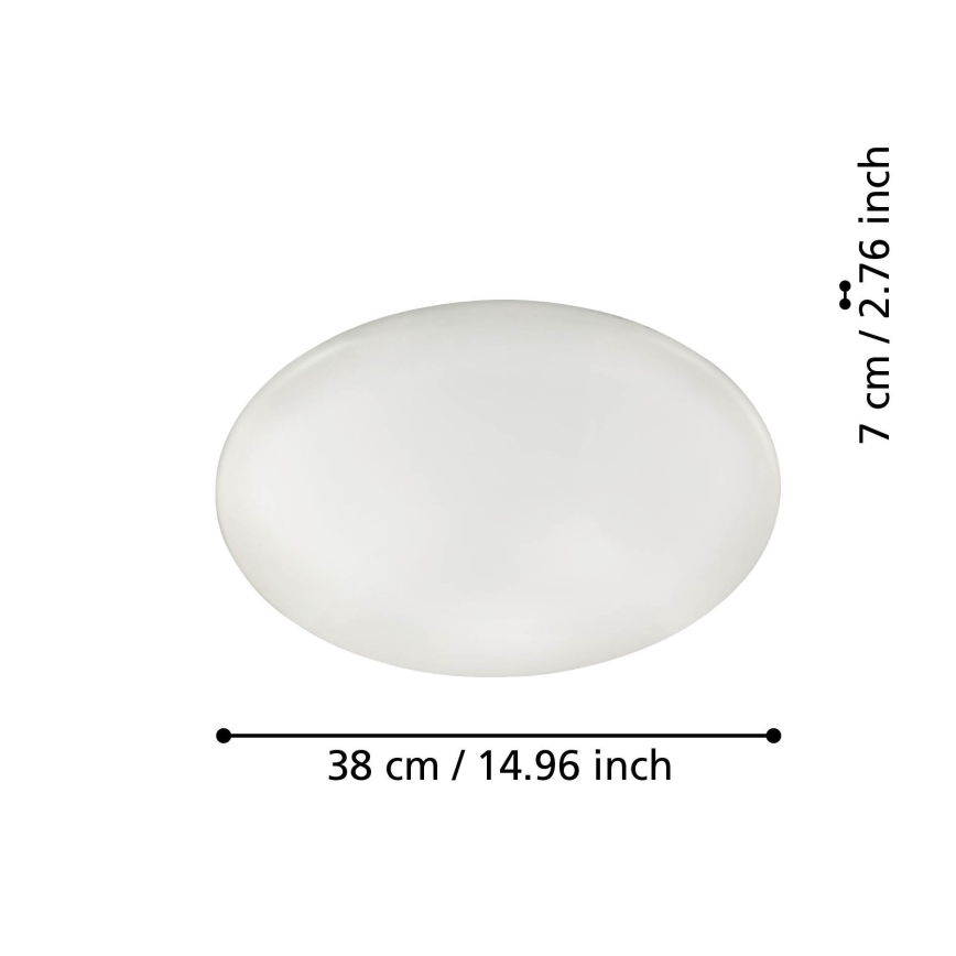 Eglo 31737 - LED loftlampe dæmpbar TOTARI-Z LED/19,2W/230V 2700-6500K hvid