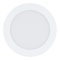 Eglo 31742 - LED indbygningslampe til badeværelse dæmpbar FUEVA-Z LED/10,5W/230V 2700-6500K IP44 hvid