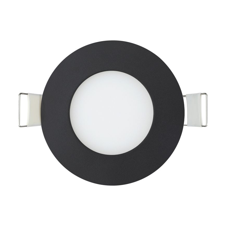 Eglo 31743 - SÆT 3x LED indbygningslampe til badeværelse dæmpbar FUEVA-Z 1xLED/2,8W/230V 2700-6500 IP44 sort