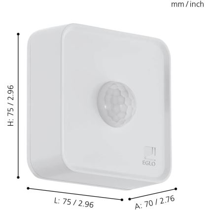 Eglo 31747 - Udendørs sensor CONNECT-Z IP44