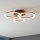 Eglo 31771 - LED loftlampe dæmpbar PARRAPOS-Z LED/33W/230V 3000-6500K sort