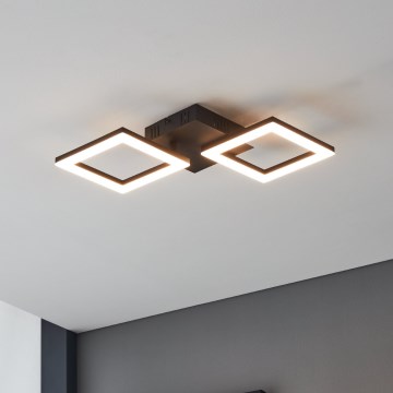 Eglo 31773 - LED loftlampe dæmpbar PARANDAY-Z LED/15,5W/230V 3000-6500K sort