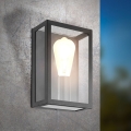 Eglo 31778 - LED RGBW dæmpbar udendørs vægarmatur ALAMONTE-Z LED/4,9W/230V 3000K IP44 sort