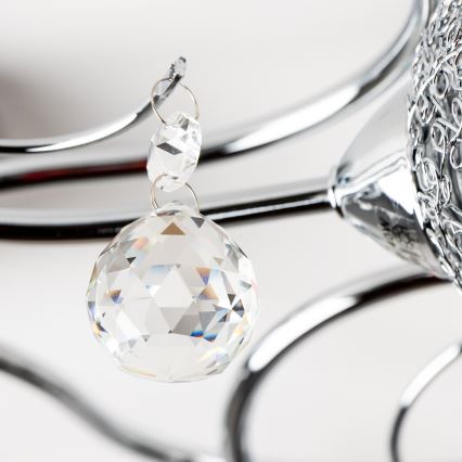 Eglo 32103 - LED påbygget lysekrone VELAGO 5xG9/33W/230V poleret krom