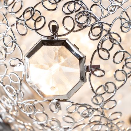 Eglo 32103 - LED påbygget lysekrone VELAGO 5xG9/33W/230V poleret krom