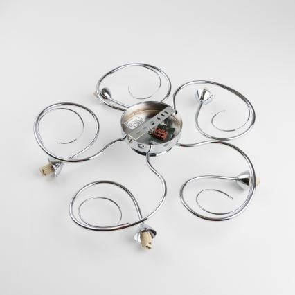 Eglo 32103 - LED påbygget lysekrone VELAGO 5xG9/33W/230V poleret krom