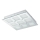 Eglo 32455 - LED loftlampe PALLANTE LED/33W/230V 4000K mat krom