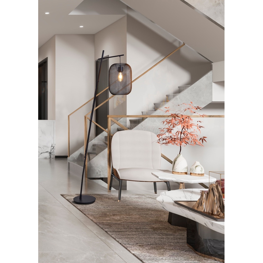 Eglo - Gulvlampe 1xE27/60W/230V