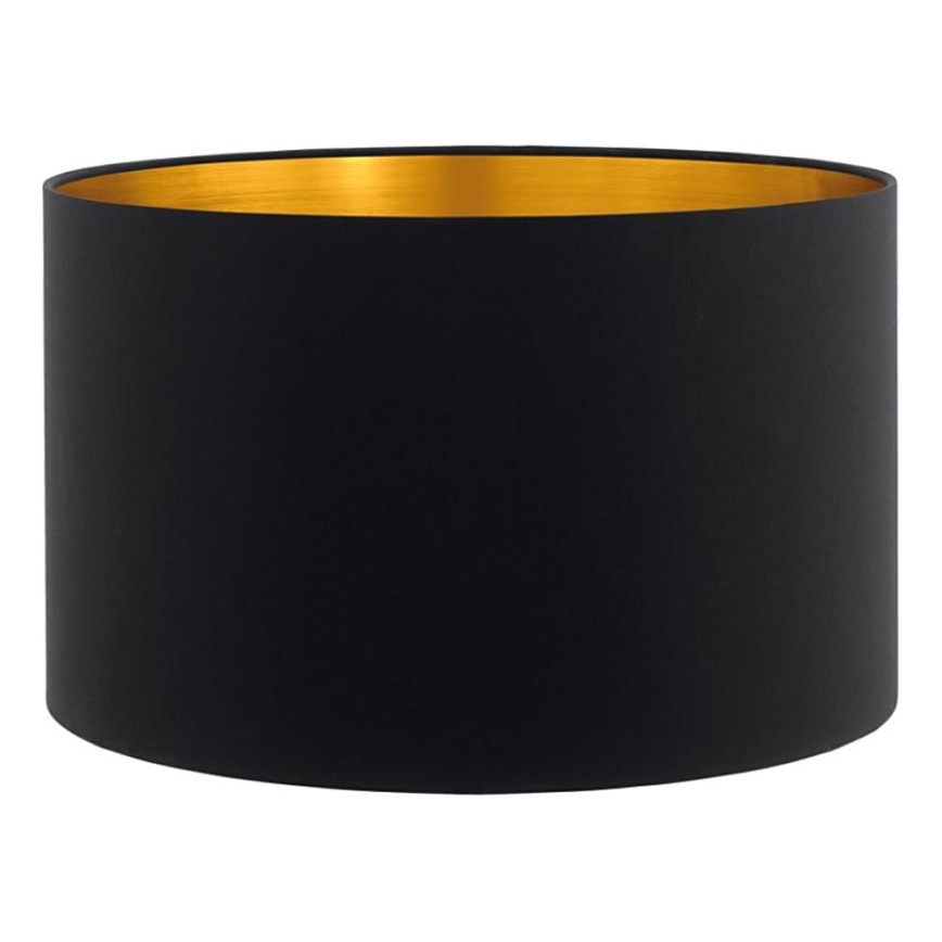 Eglo 32486 - Universel lampeskærm TUNJA E27 diameter 38 cm sort/kobber