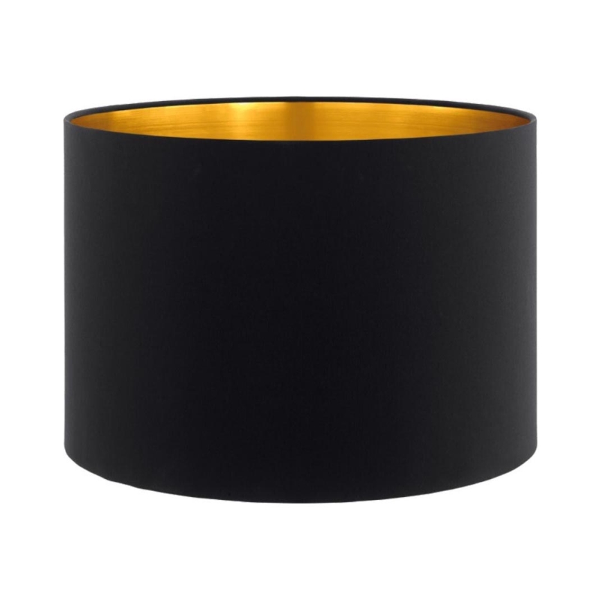 Eglo 32492 - Universel lampeskærm TUNJA E27 diameter 30 cm sort/kobber