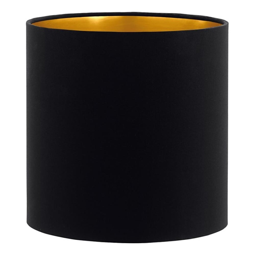 Eglo 32497 - Universel lampeskærm TUNJA E27 diameter 18 cm sort/kobber