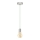 Eglo 32525 - Lysekrone i en snor YORTH 1xE27/60W/230V