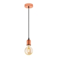 Eglo 32541 - Lysekrone i en snor YORTH 1xE27/60W/230V