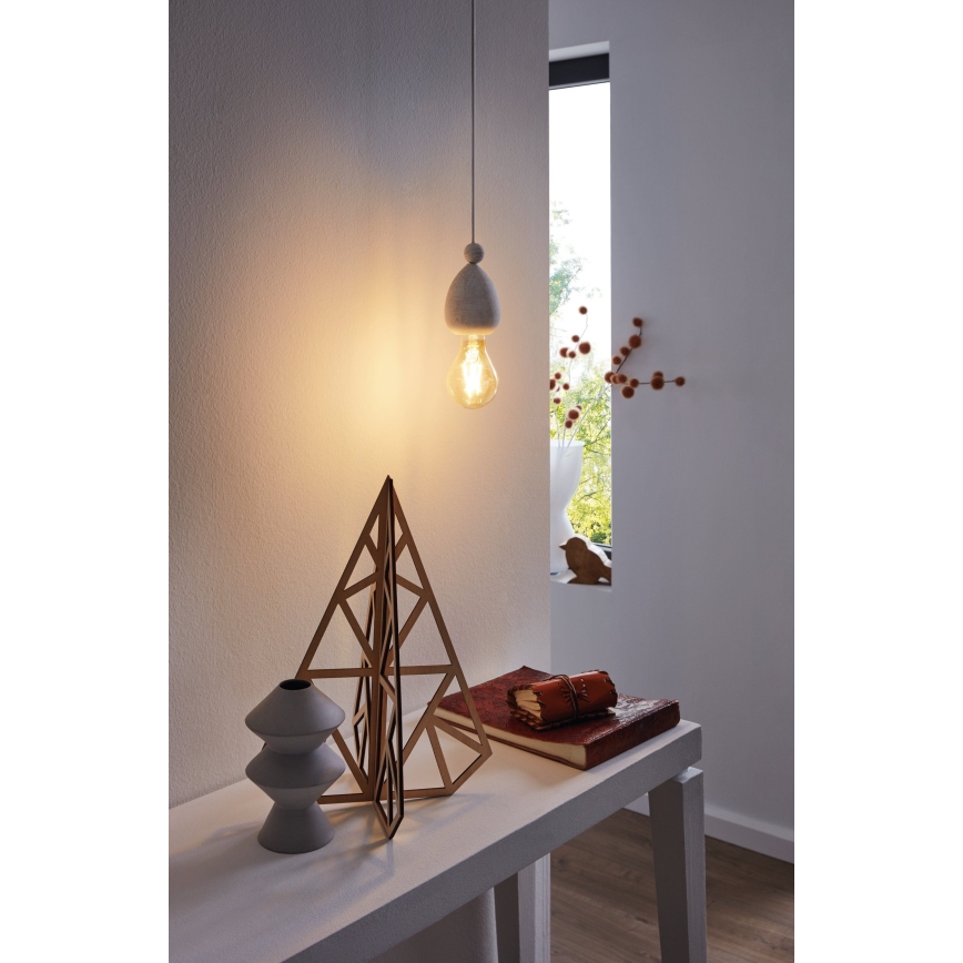 Eglo 32544 - Loftlampe YORTH 1xE27/60W/230V hvid
