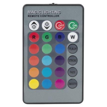 Eglo 32557 - LED RGB projektør PIERA LED/3W/230V IP44 + fjernbetjening