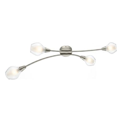Eglo 32594 - Loftlampe ARNADO 4xG9/33W/230V mat krom