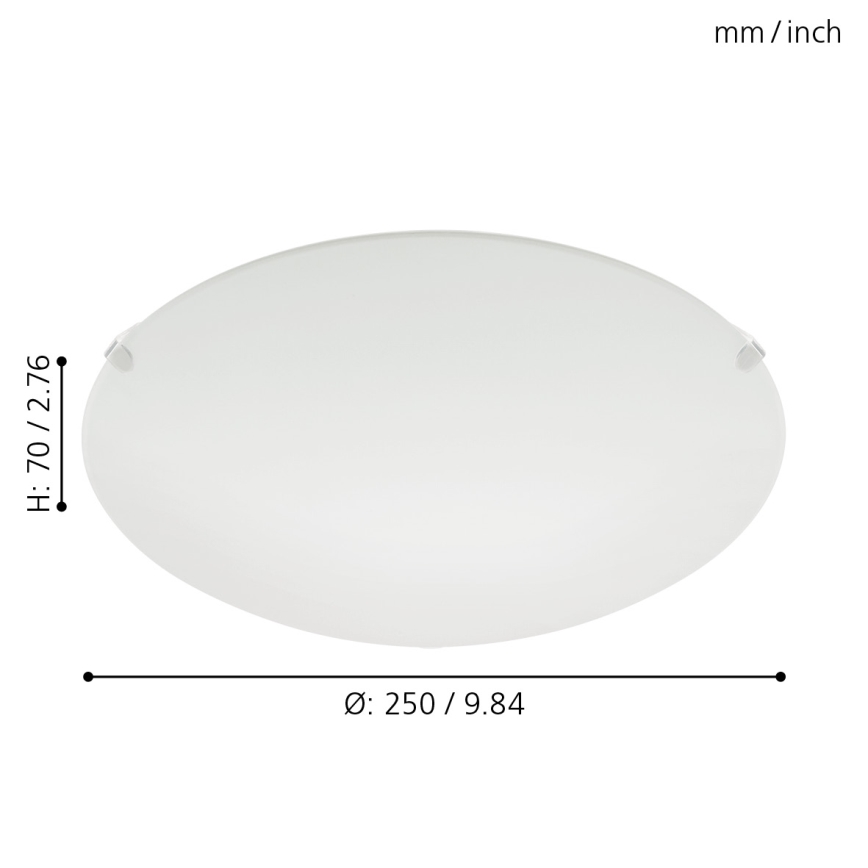 Eglo 32602 - LED-loftlampe MARS LED/11W/230V Ø 25 cm