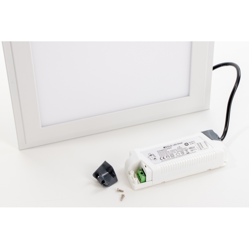 Eglo 32734 - LED RGBW Dæmpbar Fastmonteret/indbygget panel 02.01.2001 SALOBRENA-C LED/34W/230V hvid + fjernbetjening