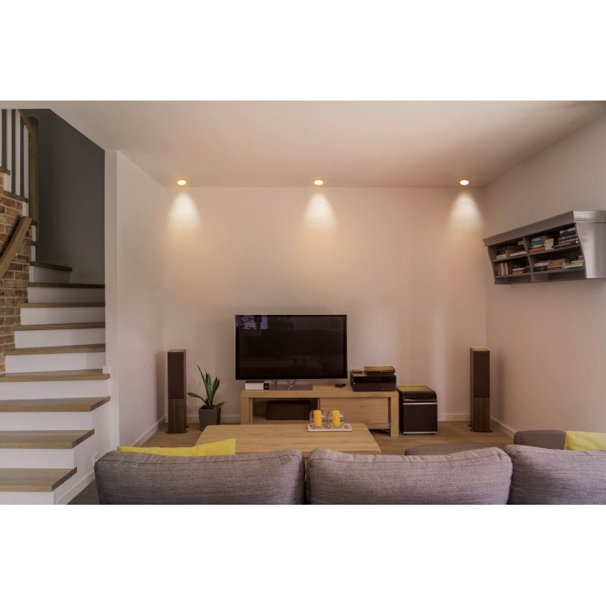 Eglo - LED indbygningslampe dæmpbar RGB-farver FUEVA-C LED/10,5W/230V