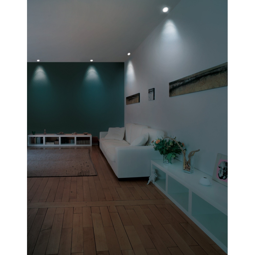 Eglo - LED RGB Dæmpbar indbygningsspot FUEVA-C LED/5,4W/230V Ø 12 cm