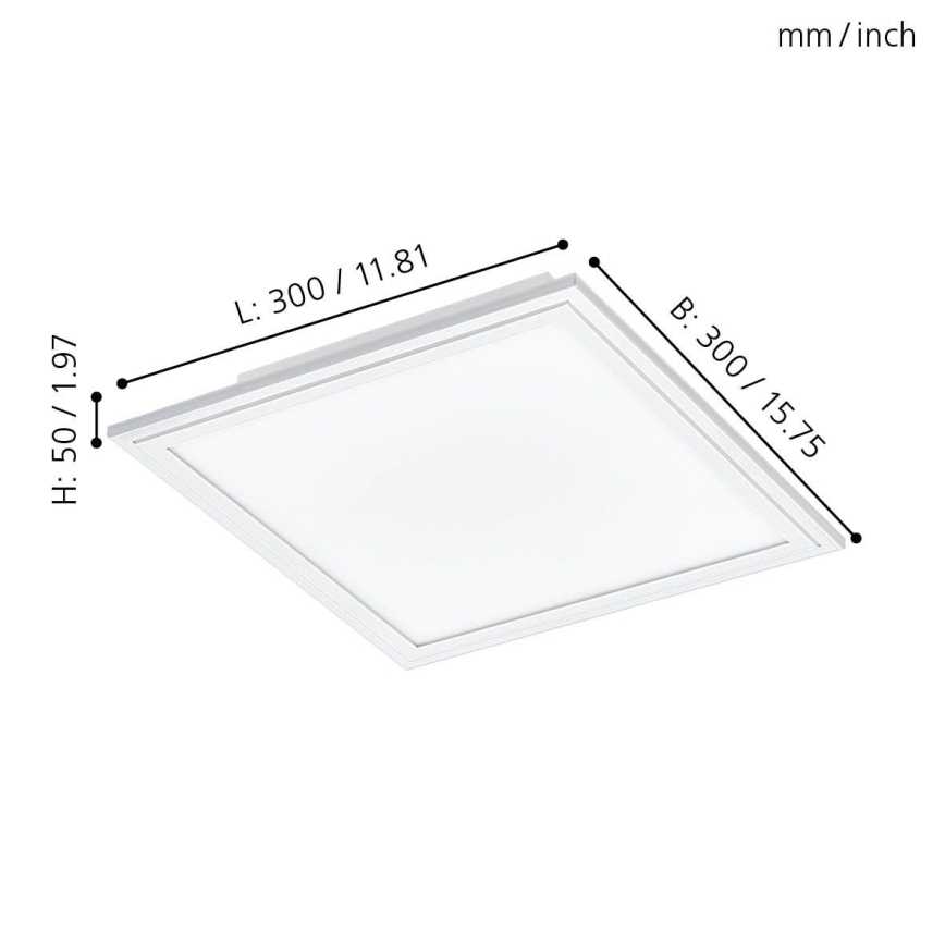 Eglo - LED loftlampe LED/16W/230V
