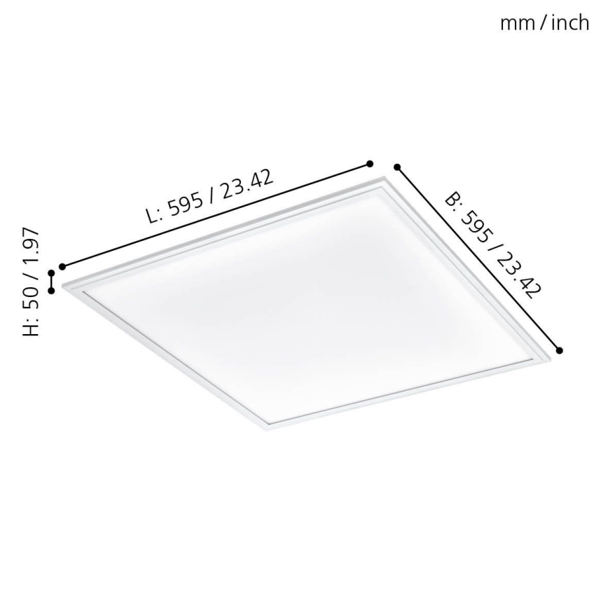 Eglo - LED loftlampe LED/40W/230V
