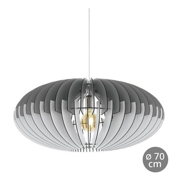 Eglo 32834 - Pendel med ledning SOTOS 1xE27/60W/230V Ø 700 mm