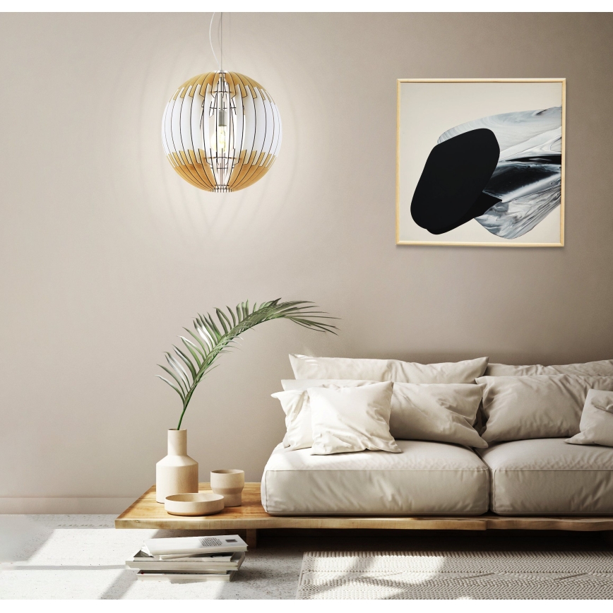 Eglo 32847 - Pendel på kabel OLMERO 1xE27/60W/230V