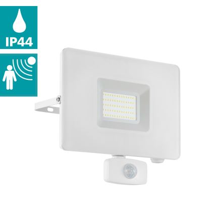 Eglo - LED projektør med sensor LED/50W/230V IP44