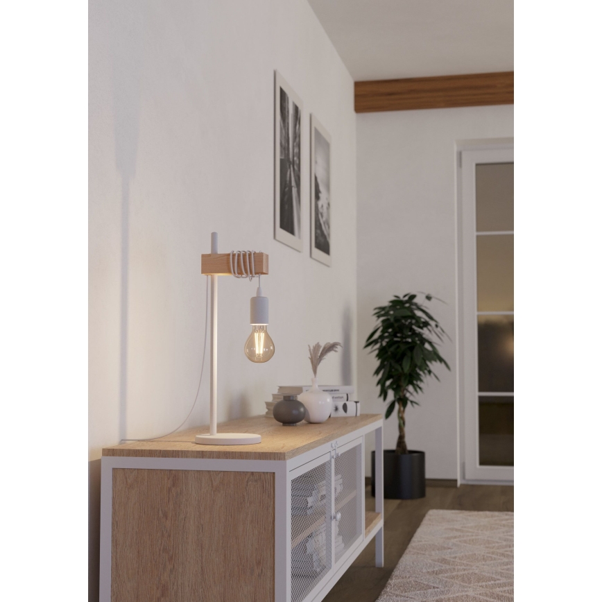 Eglo - Bordlampe TOWNSHEND 1xE27/10W/230V