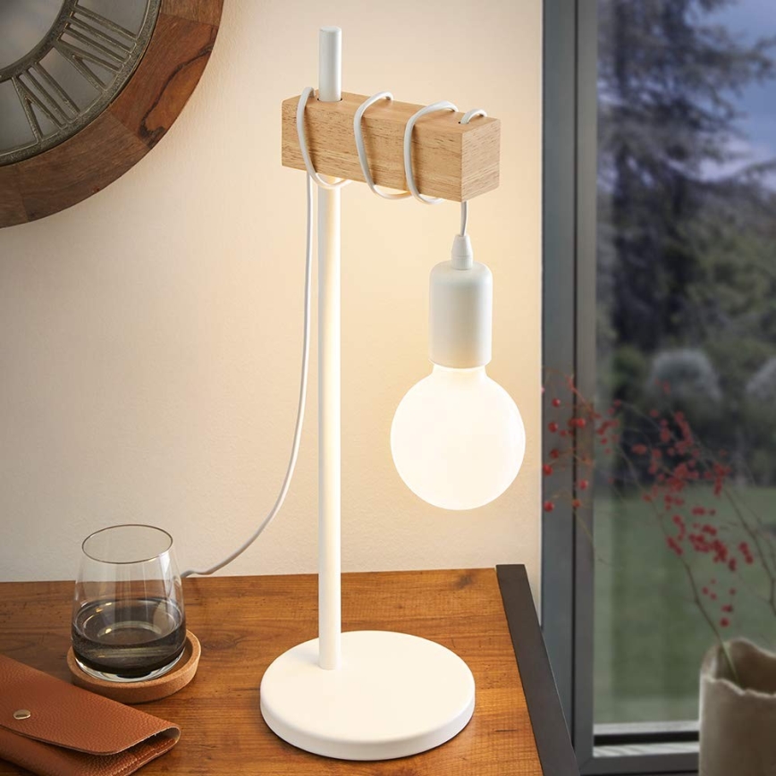 Eglo - Bordlampe TOWNSHEND 1xE27/10W/230V