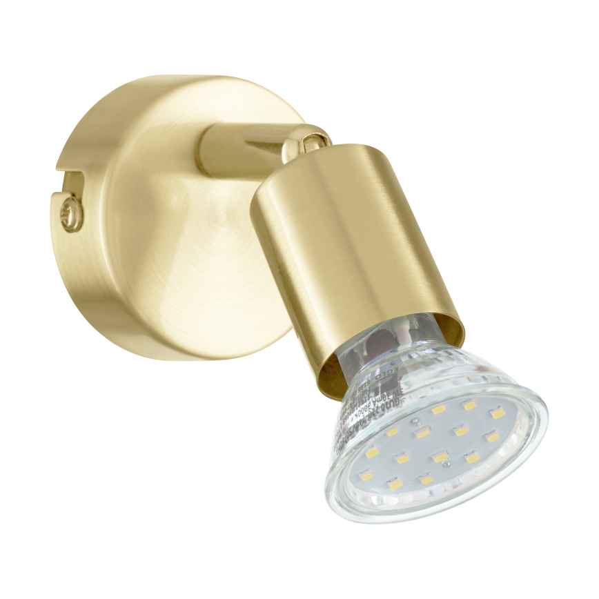 Eglo - LED vægspot 1xGU10/2,8W/230V 3000K guldfarvet