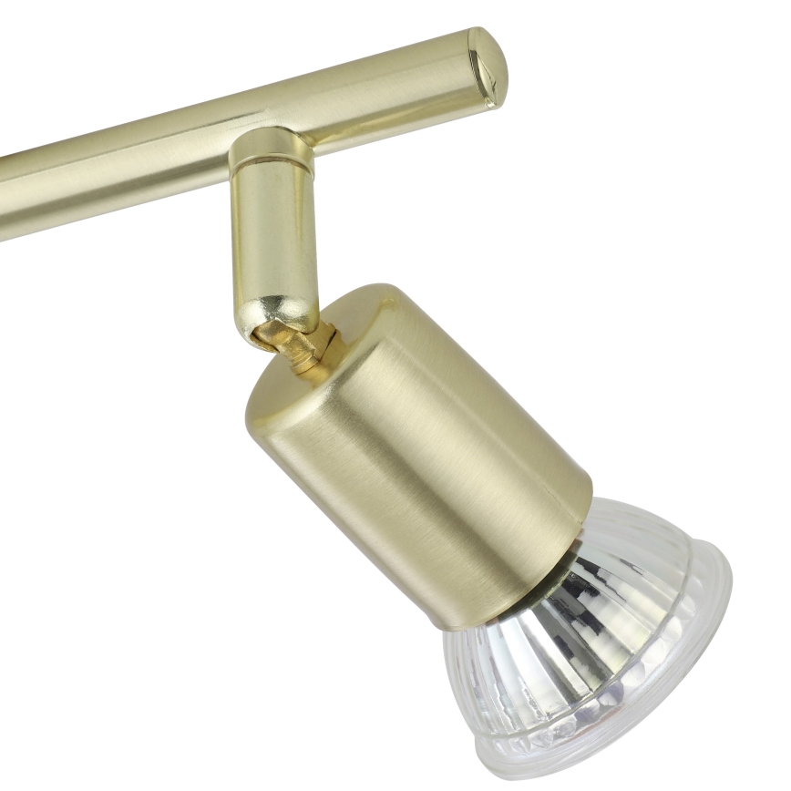 Eglo - LED spotlampe 2xGU10/2,8W/230V 3000K guldfarvet