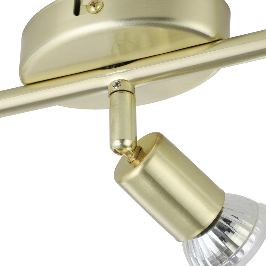 Eglo - LED spotlampe 3xGU10/2,8W/230V 3000K guldfarvet